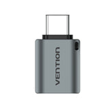 EAN 6922794749115 - Vention CDQH0 cambiador de género para cable USB C USB A Gris imagen 1