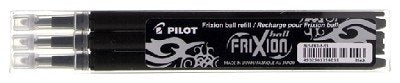 Pilot Recambio Boligrafo Frixion 0.7 Pack 3u Negro