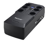 Sai Línea Interactiva Phasak Kryptos 800 Va 480w 6 Salidas Formato Bloque