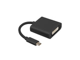 Lanberg Adaptador Usb Tipo-C (M) -Dvi (F) 15cm Black