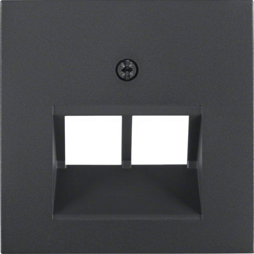 Berker 1409 16 06 Zentralplatte Ant 2-F B.1 B.3 Für Uae-Dose
