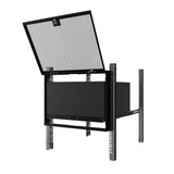 8u 19" Rack Mount, Security  Cover Panel