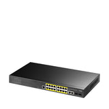 Cudy Gs2018ps2 Gestionado L2 Gigabit Ethernet (10/100/1000) Energía Sobre Ethernet (Poe) 1u Negro