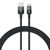 Discolor Series Fast Charging Cable Usb To Usb-C 100w 1m Cluster Black