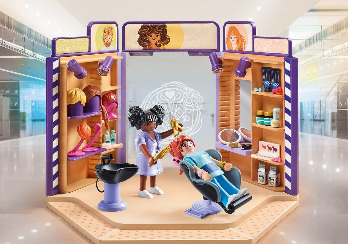 Playmobil 71535 Mylife Peluquería, Juguete De Construcción 71535