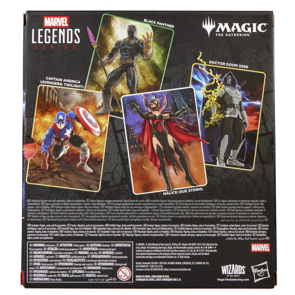 Figura Hasbro Marvel Legends Series X Magic: The Gathering Dr. Doom 2099