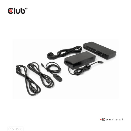 EAN 8719214472870 - CLUB3D CSV-1585 interruptor KVM Negro imagen 8