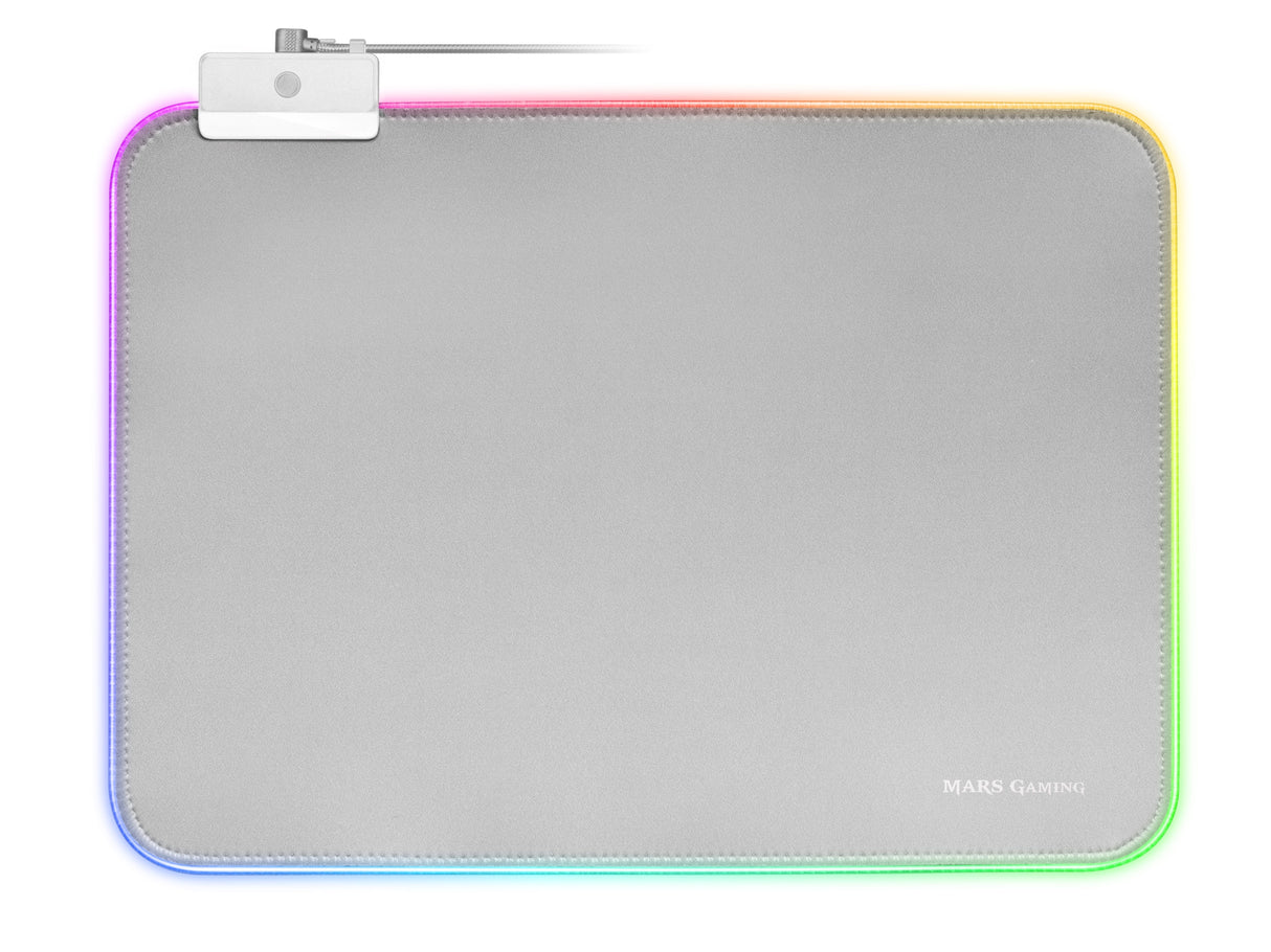Mars Gaming Mmprgbl Alfombrilla Rgb Chroma Silver
