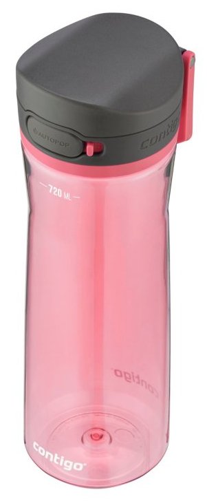 Botella Contigo Jackson 2.0  Uso Diario, Fitness, Senderismo, Deportes 720 Ml Tritan Rosa