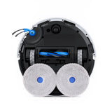 Ecovacs Deebot Mini 2 Vacuum Cleaner,Robot,Wet&Dry,Compact Design,White+Auto-Empty Station