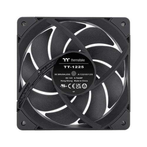 Ventilador Thermaltake Toughfan 12 Pro 2-Fan-Pack Negro Retail