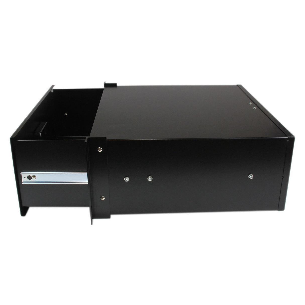 Startech.Com Cajon Metálico Acero Negro 4u 19in Pulgadas Para Montar En Armario Rack Bastidor Cajón De Almacenamiento Para Bastidor 4u Para P/N: Cabscrws1224 Rk2537bkm Rk3236bkf Rk4236bkb Rk4242bk24 Rk4242bk30 Rkqmcab12v2