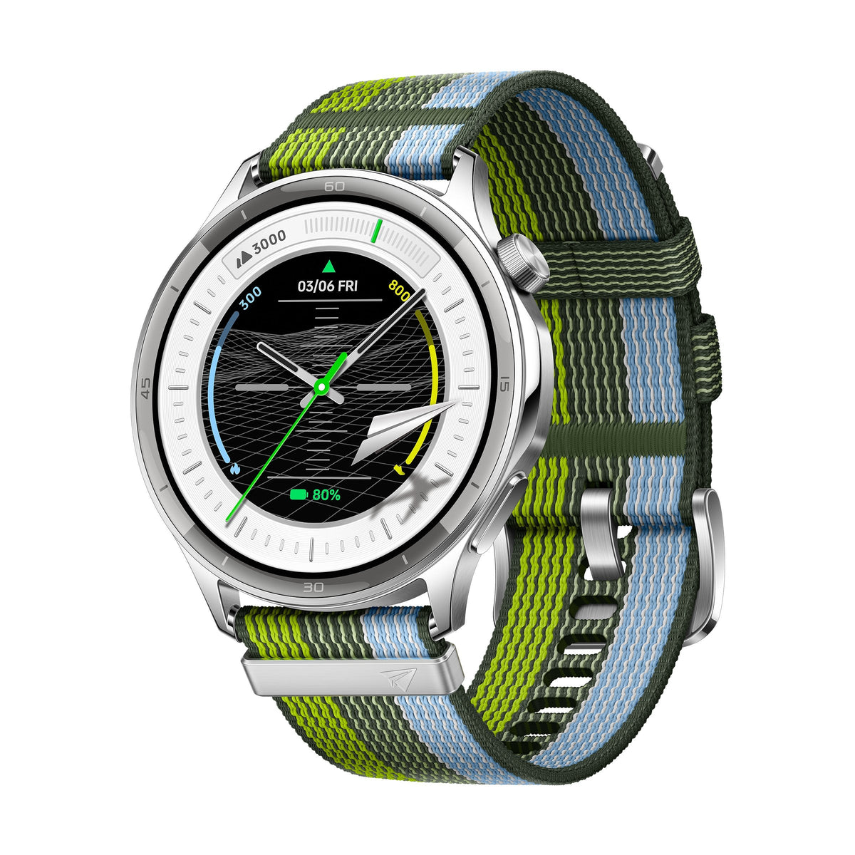 Smartwatch Oppo Watch S 45 Mm Pantalla Ltpo Amoled 1.46" Hasta 10 Días De Autonomía Diseño Ultrafino De 8.9mm Silver Gleam