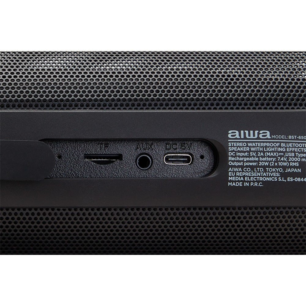 EAN 8435256898118 - Aiwa BST-650BK altavoz portátil o de fiesta Altavoz monofónico portátil Negro 20 W imagen 8