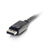 C2g 3ft Displayport To Hdmi Cable Dp To Hdmi Adapter Cable Displayport 1.2 Hdmi 2.0 4k 60hz M/M Cable Adaptador Displayport Macho A Hdmi Macho 91.4 Cm Negro Activo Compatibilidad Con 4k