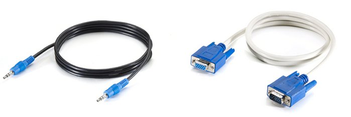 Cable De Audio Y Video Para Convertidores Ave 1m Avc-0010