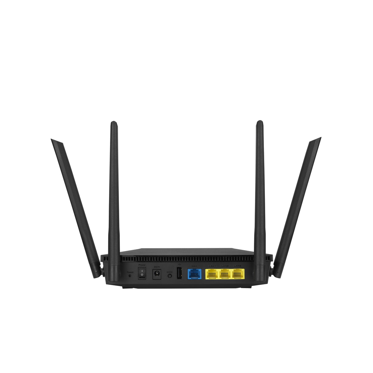 Router Asus Rt-Ax53u  Inalámbrico Gigabit Ethernet Doble Banda (2,4 Ghz / 5 Ghz) Negro