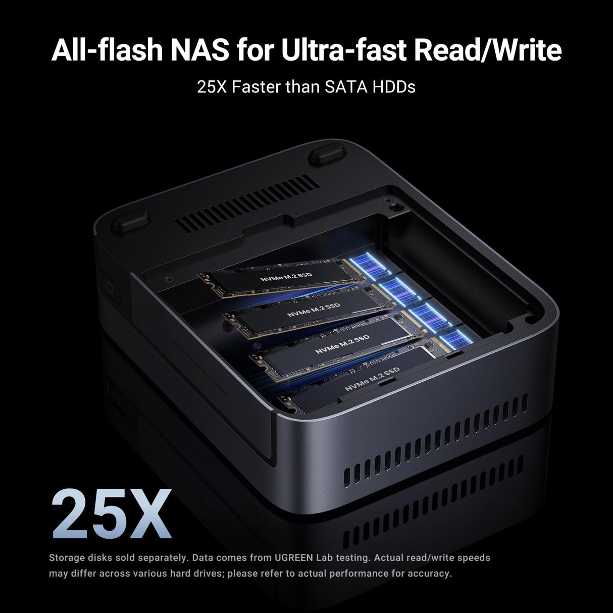 EAN 6941876267484 - Ugreen DXP480T Plus NAS Escritorio Intel® Core™ i5 8 GB DDR5 Gris imagen 12