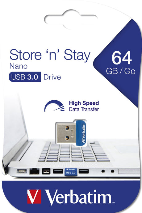 EAN 0023942987116 - Verbatim Store 'n' Stay Nano unidad flash USB USB tipo A 3.2 Gen 1 (3.1 Gen 1) imagen 5