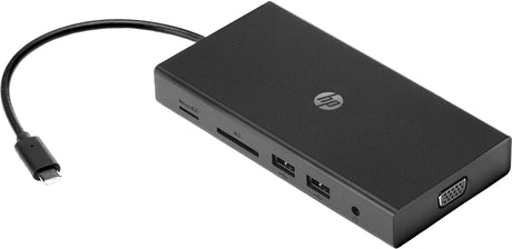 EAN 0195122255237 - HP Travel USB-C Multi Port Hub Alámbrico USB 3.2 Gen 1 (3.1 Gen 1) Type-C Negro imagen 2