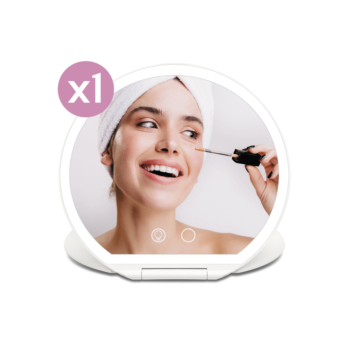 EAN 8055176402259 - Girmi BE03 espejo para maquillaje Independiente Alrededor Blanco imagen 8