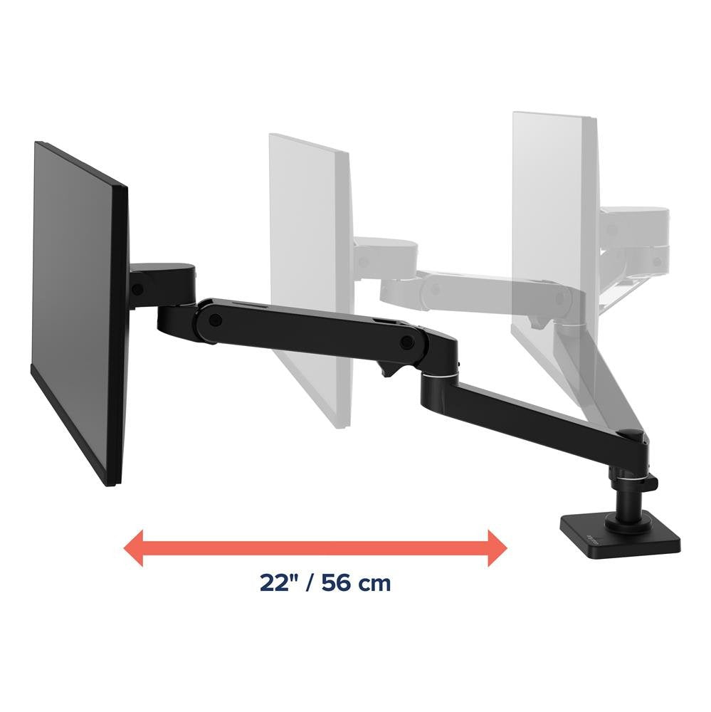 Ergotron Lx Pro - Kit De Fijación (Brazo Articulado) - Modular - Para Lcd-Display - Con Flachem C-Klemmen - Negro - Tamaño De Pantalla: Hasta 86,4 Cm (Hasta 34 Pulgadas)