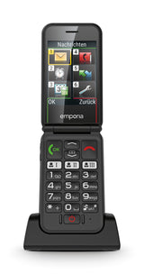 Emporia Emporiasimplicityglam Negro (V3), 2g, Grosstastenklapphandy
