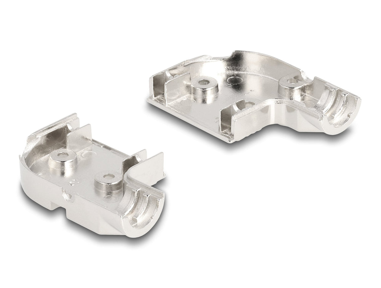 Delock 67023 Carcasa D-Sub Para 9 Clavijas Macho / Hembra En Ángulo De 90