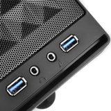 Caja Pc Silverstone Cube Case Sst-Sg13b-Q Sugo Mini-Itx, Negro