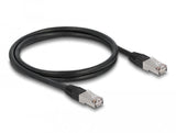 Delock Rj45 Netzwerkcable Cat.6a S Ftp Pe Outdoor 1 M Schwarz
