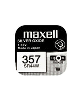 Maxell Pila Oxido Plata (357) Sr44w Blister*1 Eu 0% Mercurio