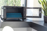 EAN 4016032482345 - Digitus DN-45003 organizador para estación de carga Independiente Metal Negro imagen 4