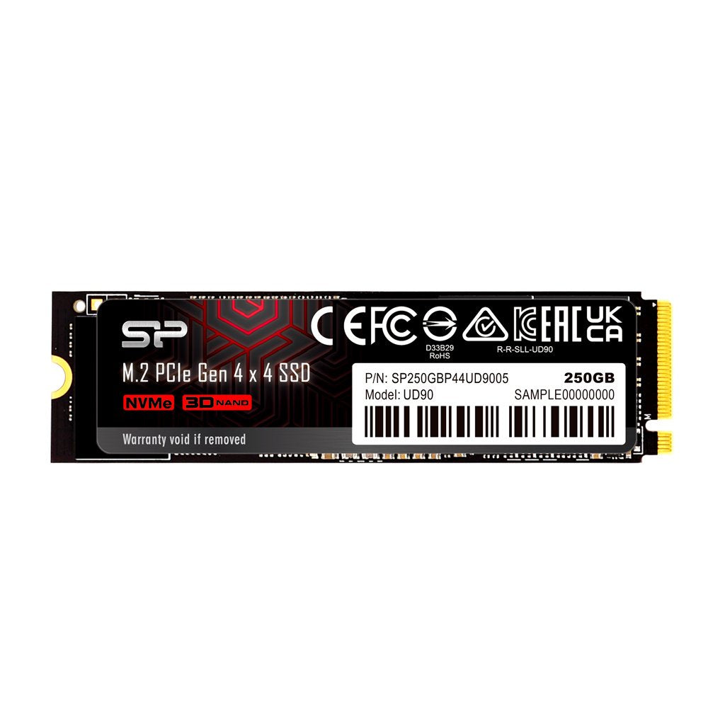 EAN 4713436147282 - Silicon Power UD90 250 GB M.2 PCI Express 4.0 NVMe 3D NAND imagen 1