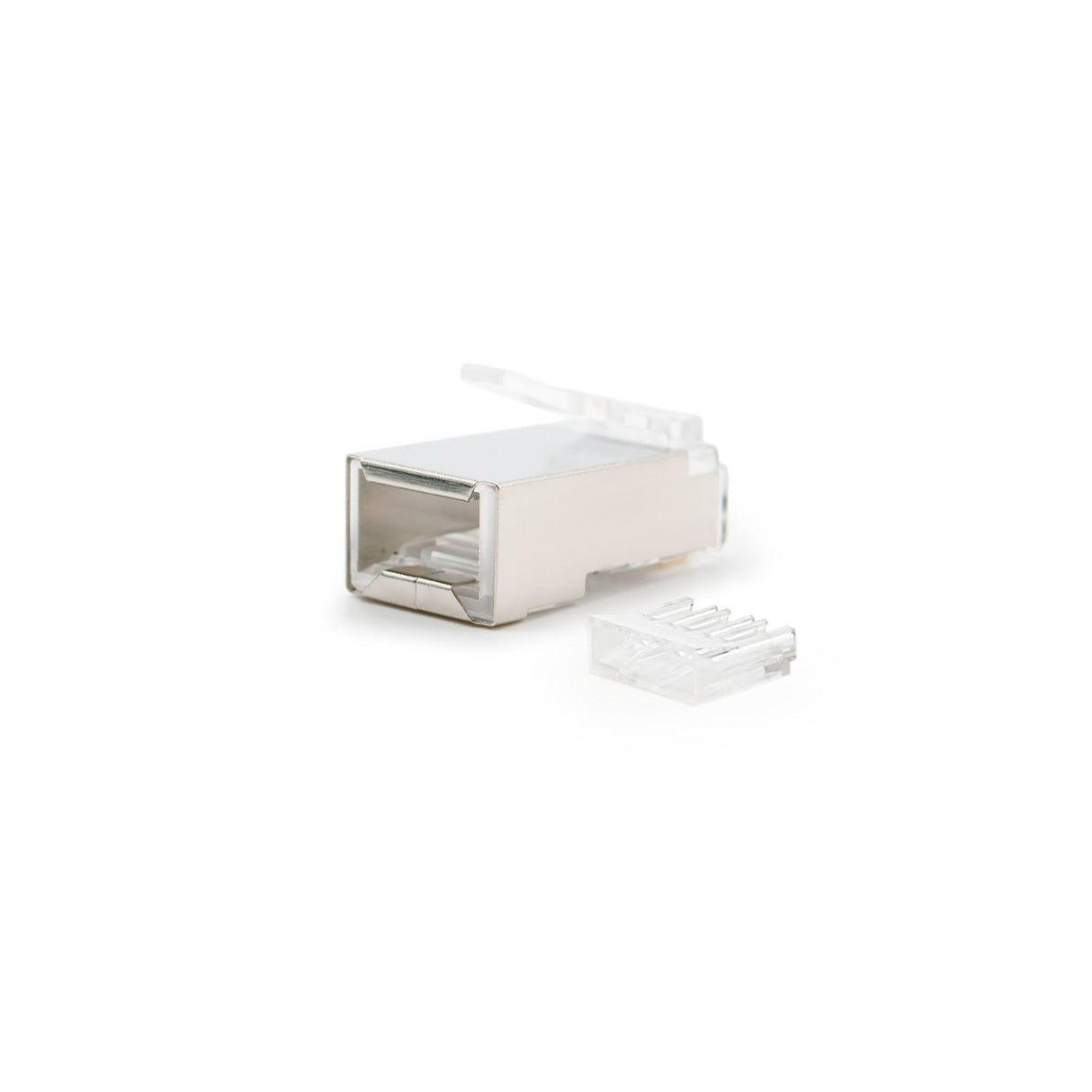Nanocable Conector Para Cable De Red Rj45 Cat.6 Ftp 8 Hilos 10uds.