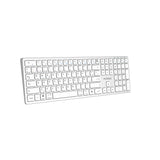 EAN 8431775136540 - Nilox PRO WIRELESS SILVER ESPANOL teclado Hogar / Oficina USB + Bluetooth QWERTY Español Blanco imagen 5