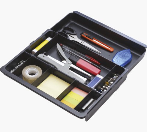 Exacompta Drawinsert Organizador Del Cajón Negro