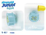 Playmobil 71688 Junior Aqua: Bañera De Hidromasaje De Agua Con Tiburón Bebé  71688