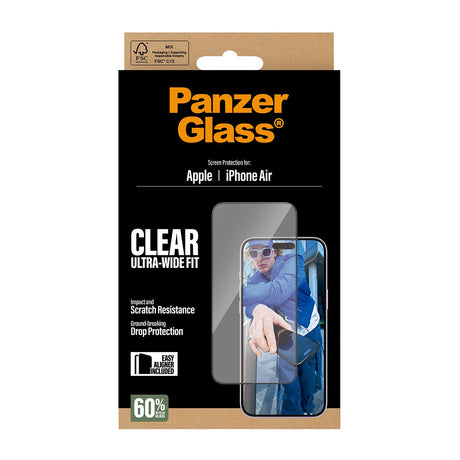 EAN 5715685025754 - PanzerGlass ® Screen Protector iPhone Air | Ultra-Wide Fit w. EasyAligner Protector de pantalla Apple 1 p imagen 3