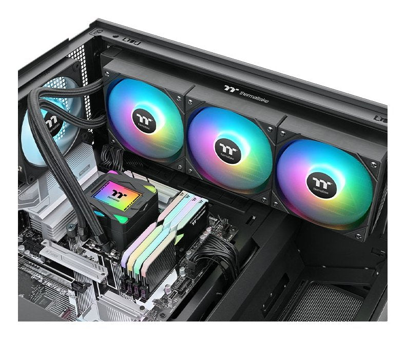 Refrigeracion Liquida Cpu Thermaltake La360 Argb 3x120mm Negro