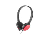 Ugo Auricular + Microfono Diadema Rojo