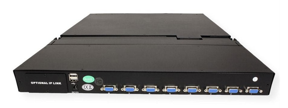 Value 19-Zoll-Kvm-Switch, 8-Port, 48 Cm (19") Tft (16:9), Vga, Usb, Ch-Layout