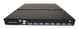 Value 19-Zoll-Kvm-Switch, 8-Port, 48 Cm (19") Tft (16:9), Vga, Usb, Ch-Layout