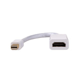 Adaptador Akyga Ak-Ad-38 (Mini Displayport M - Hdmi F; 0,15 M; White Color)