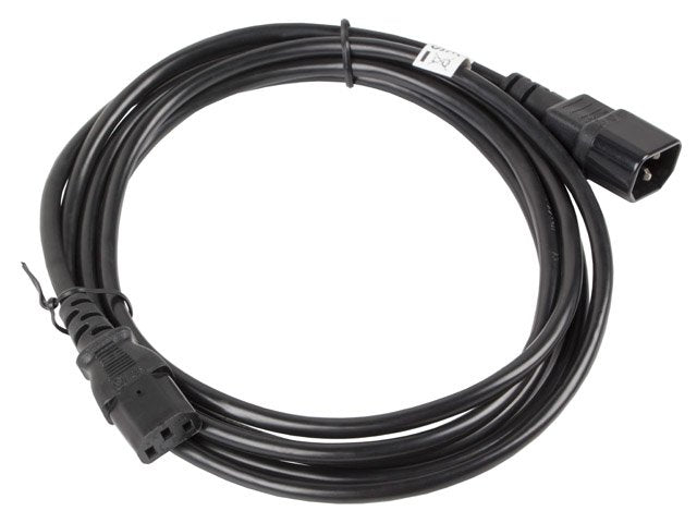 Lanberg Cable Alargador De Alimentacion 3 Metros  Ca-C13e-11cc-0030-Bk Conectores Iec320 C13 / Iec320 C14