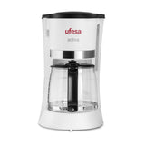 Cafetera De Goteo Ufesa 71604564 Cg7123 Activa Para 10 Blanco