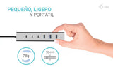 EAN 8595611707193 - i-tec CAHUBMETAL7 hub de interfaz USB 3.2 Gen 1 (3.1 Gen 1) Type-A + Type-C 5 Mbit/s Gris imagen 10