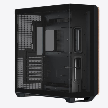EAN 4711099479559 - APNX V1-W-BK-v1 Midi Tower Negro, Madera imagen 5