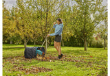 Bolsa Para Residuos De Jardín Gardena Popup Rectangular, Talla M Negro/Turquesa, 127 Litros 11715-20