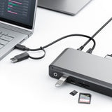 EAN 9350784023827 - ALOGIC DX3 Alámbrico USB 3.2 Gen 1 (3.1 Gen 1) Type-C Negro, Gris imagen 2