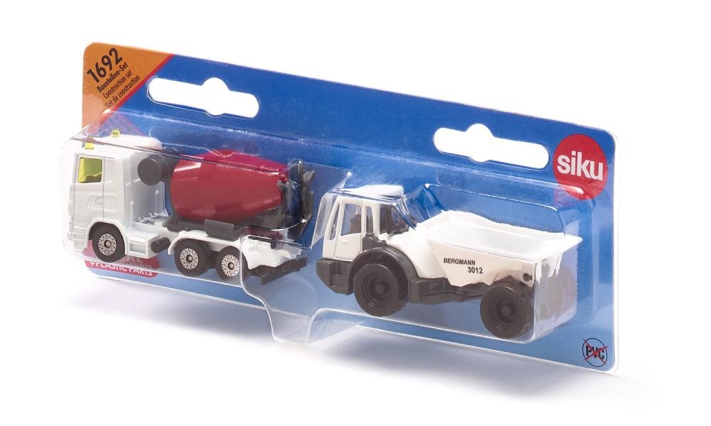 Set De Sitios De Construcción De Blister Siku, Modelo De Vehículo 10169200003